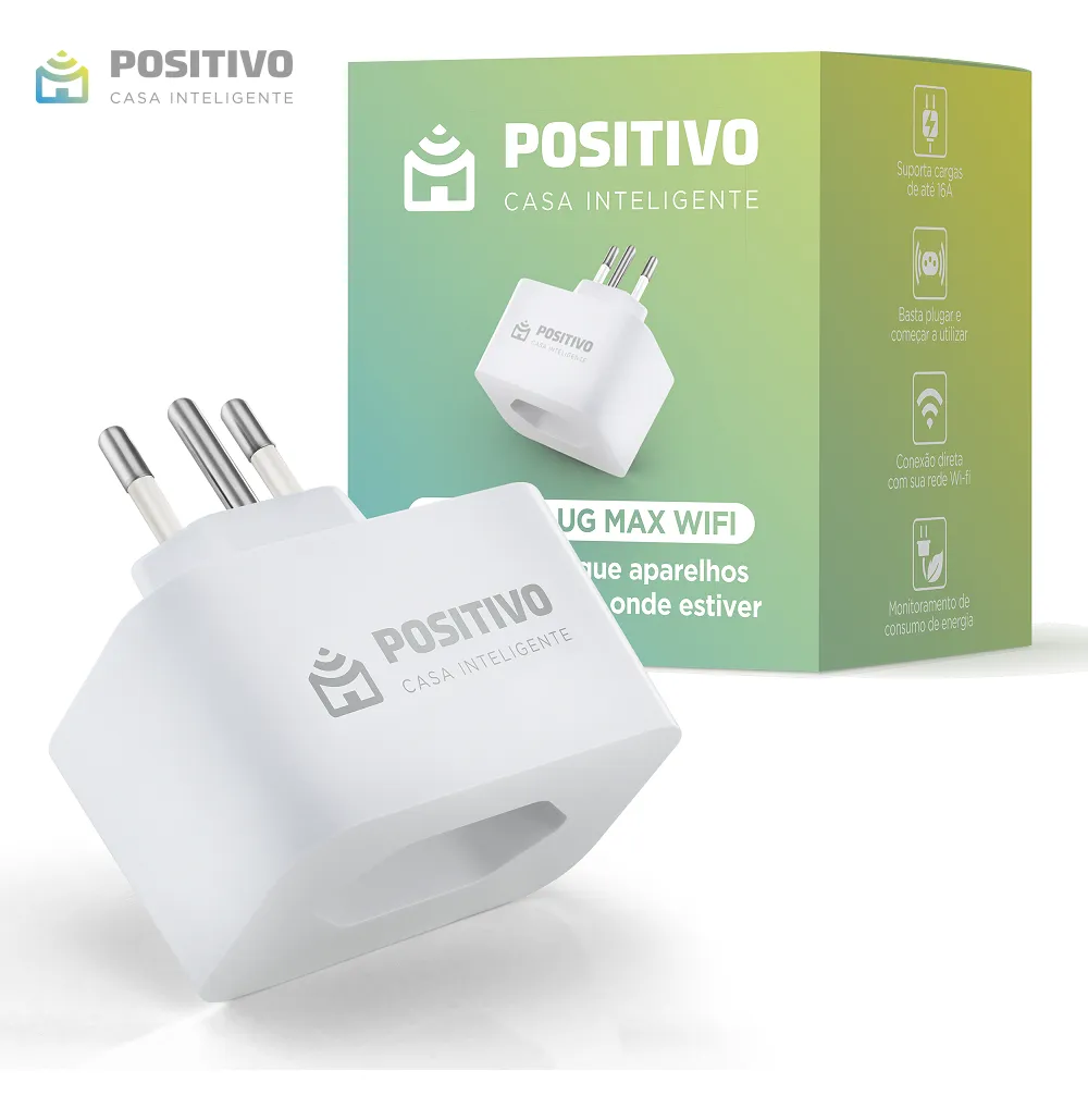 A tomada inteligente — Positivo Smart Plug Wi-Fi (Tomada Inteligente)